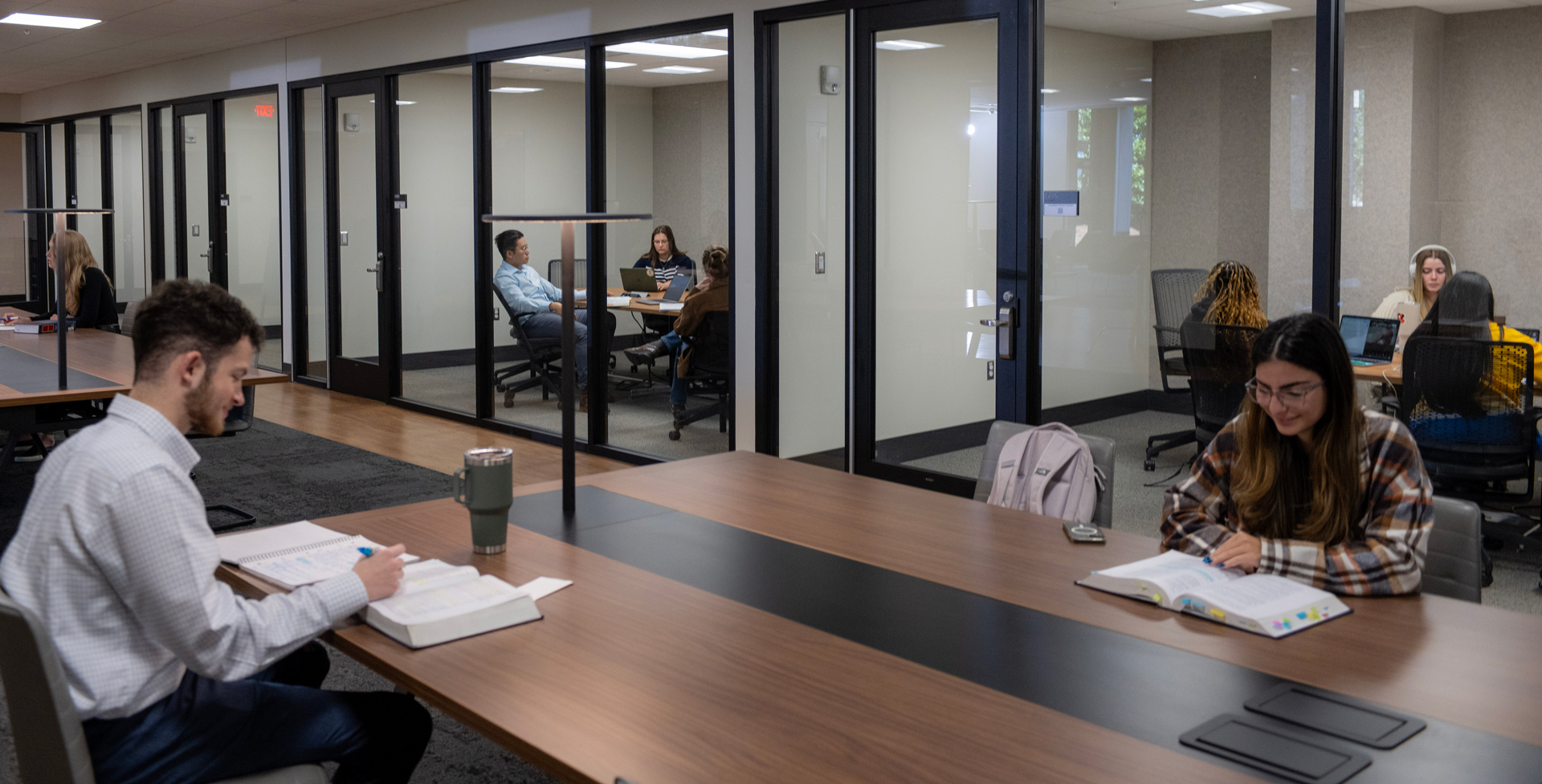 Chase Law Students Studying