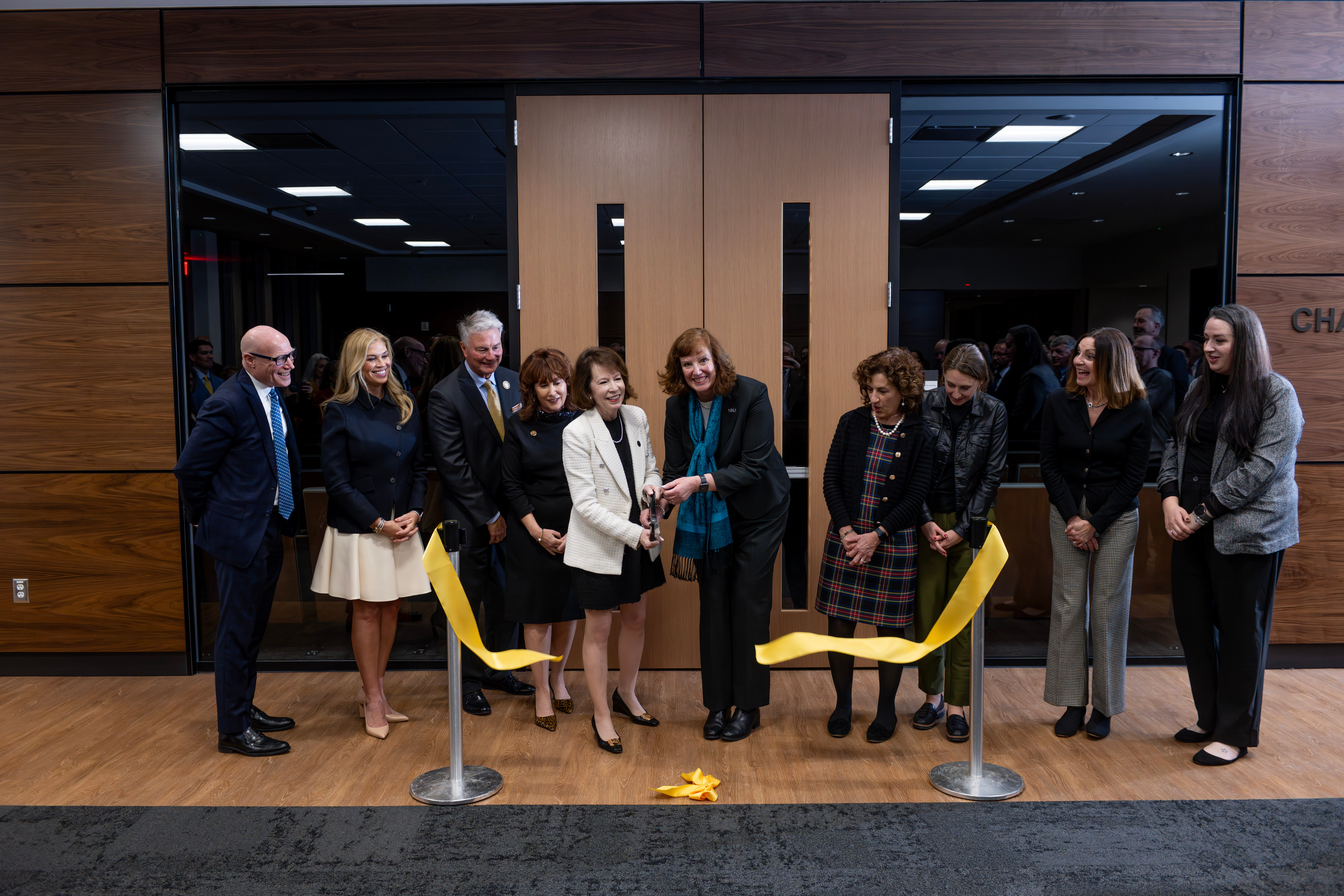 Courtroom Ribbon Cutting Photo
