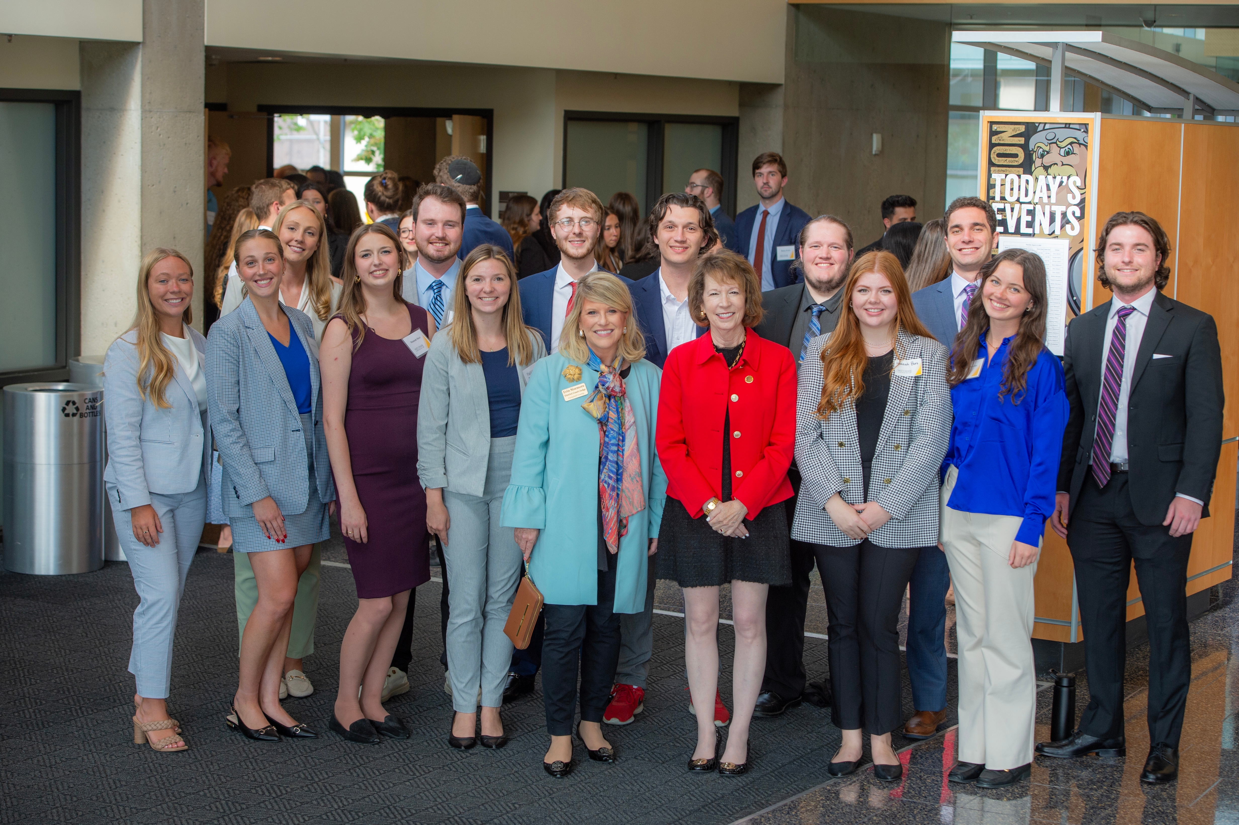 Group of Students and Alumni